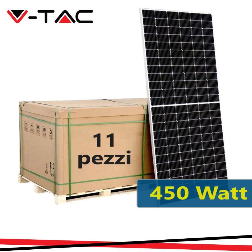 Pallet 11pz Pannello Solare 450w Mono (11553) V-tac VT-450