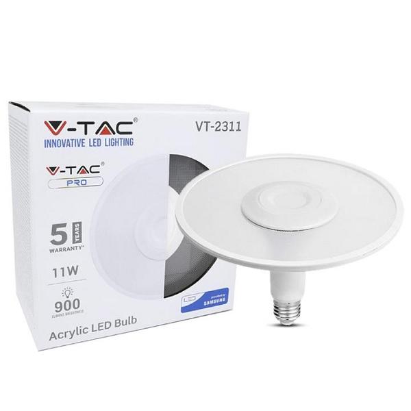 Circolina LED 11W E27 UFO Luce Fredda 900 Lumen V-TAC