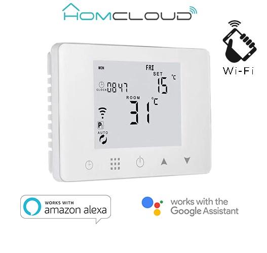 Cronotermostato Touchscreen wifi HomCloud