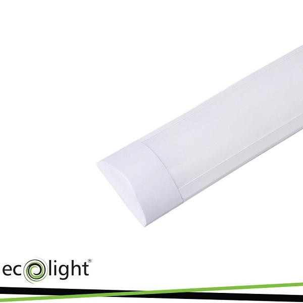 Plafoniera SLIM LED 18w 60cm IP40 Luce Fredda 1800 Lumen Ecolight