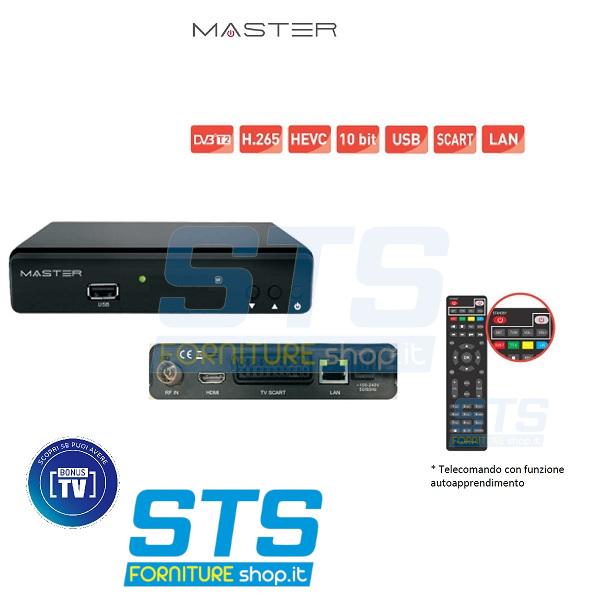 Ricevitore Digitale Terrestre HD T2 MASTER