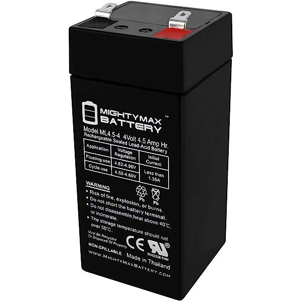 Batteria Piombo 4V 4Ah Alcapower