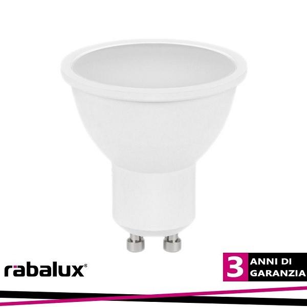 Lampada Led 6W GU10 120° Luce Natura 500 Lumen