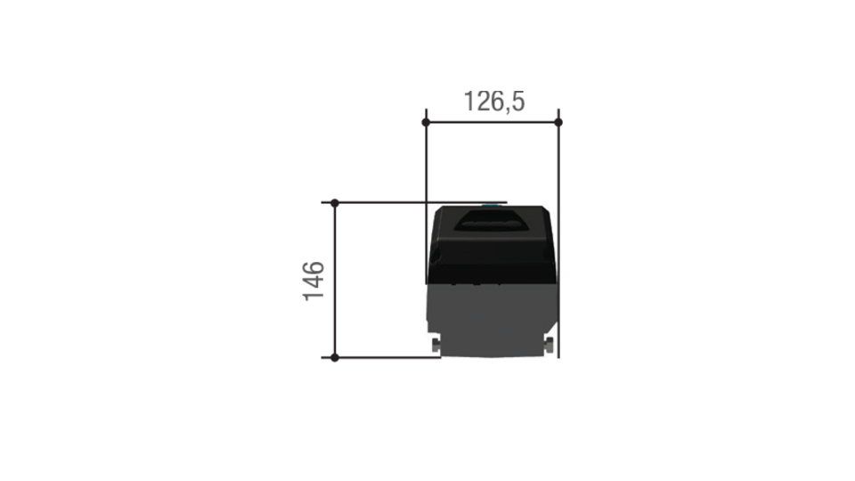 CAME Kit EMEGA per porte Basculanti 9m2 CAME 001U5200