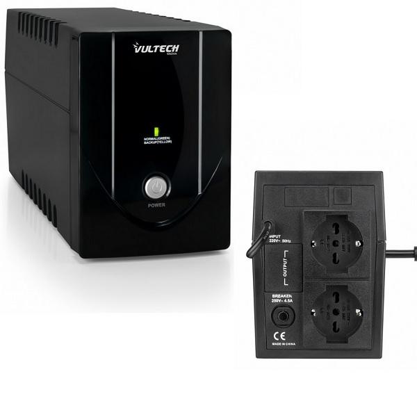 Gruppo di Continuità UPS 1200VA 600W Vultech Security