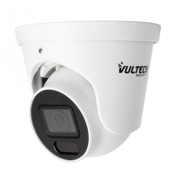 Telecamera Dome IP 5 Mpx H.265 POE 2,8mm 2 Led Array 30M P2P SMART MICROFONO Vultech Security