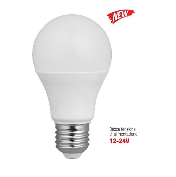 Lampada Led Goccia E27 10w Luce Natura 12-24V 890 Lumen Alcapower