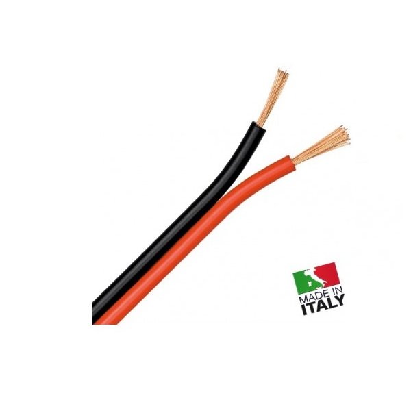 Piattina 2x0,50 Rosso Nero RAME