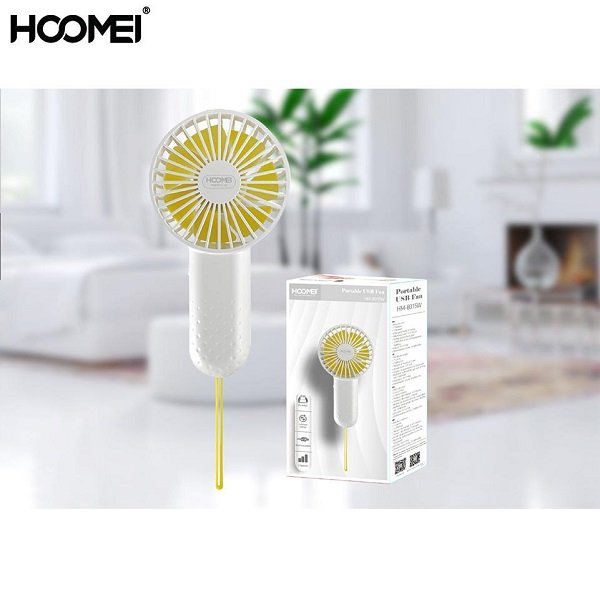 Mini ventilatore ricaricabile Bianco HOMEI