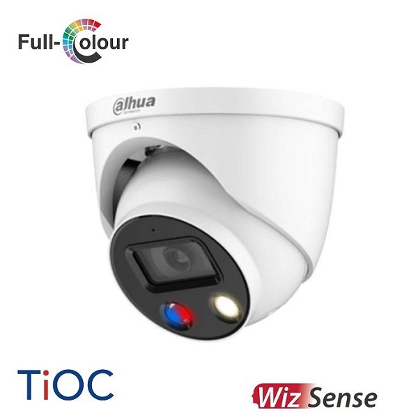 Telecamera Dome AI IP PoE 8MP Ottica Fissa 2.8mm Video Analisi S5 - Wizsense - S5