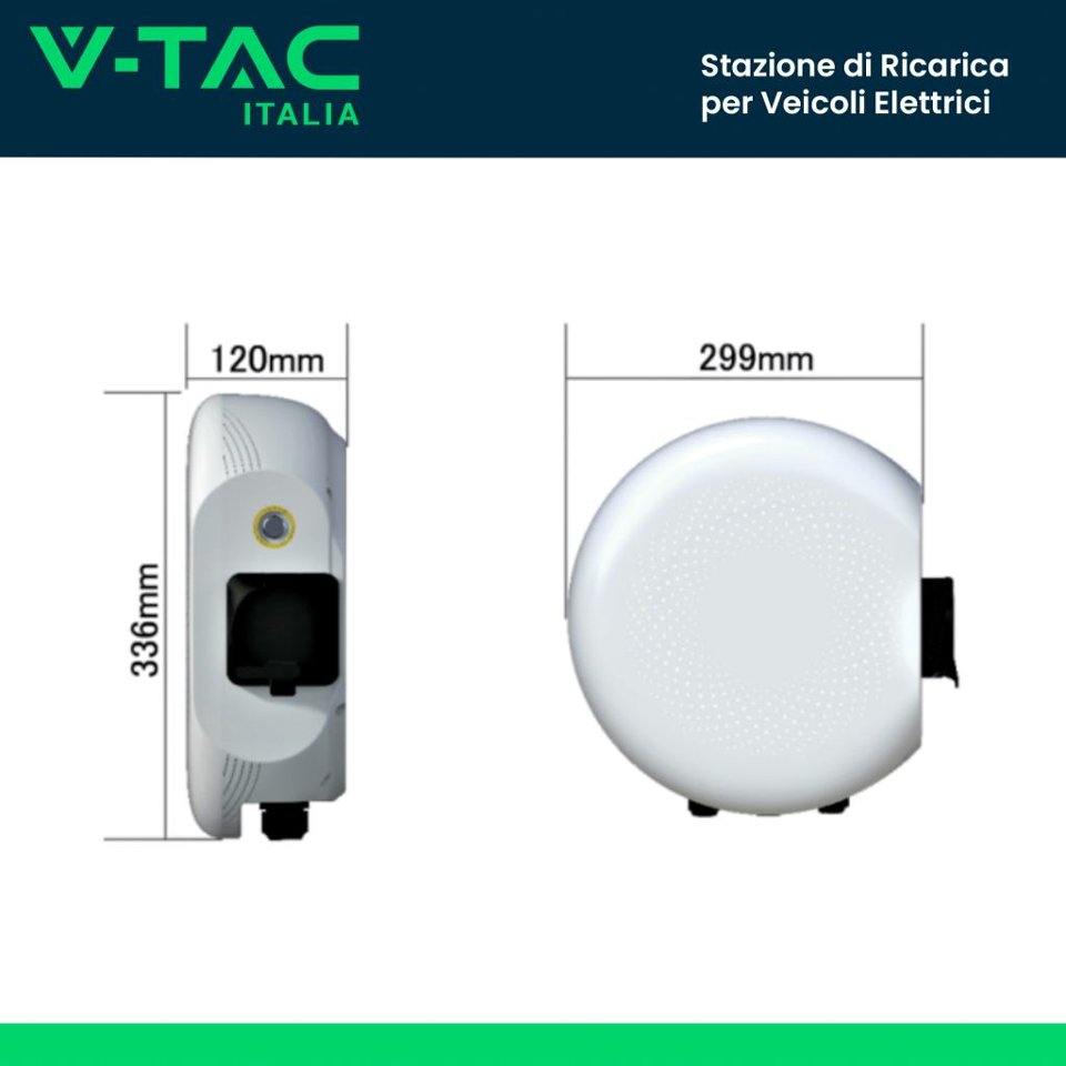 WallBox 7,4 kW monofase vtac wallbox 7,4kW