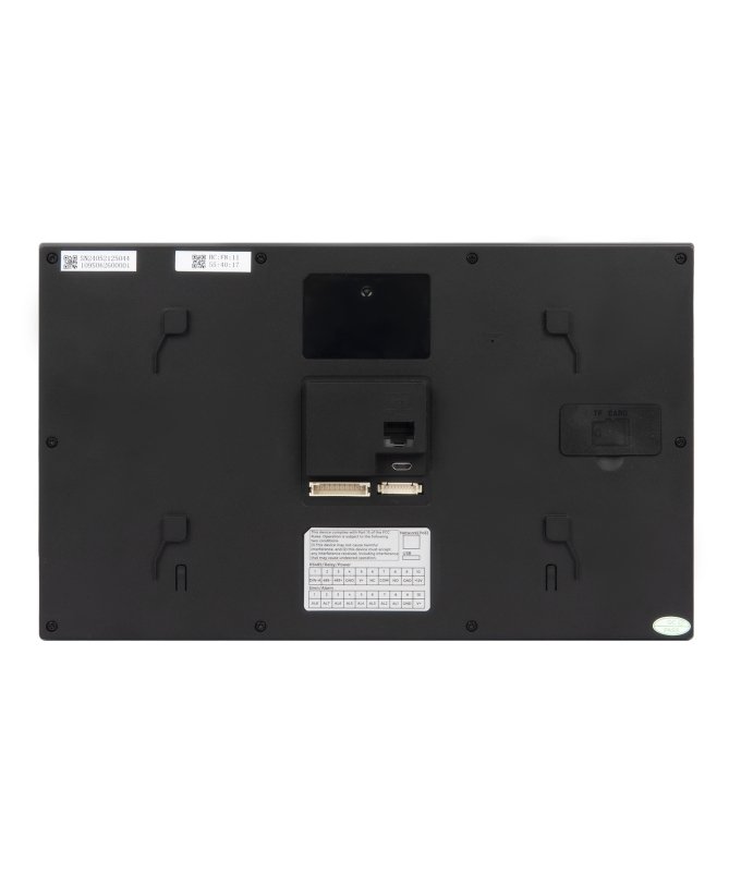 Monitor IP Android videocitofono da interno 10,1” IPS LCD 1280x800 con Wifi colore Nero Intercom Vultech Security