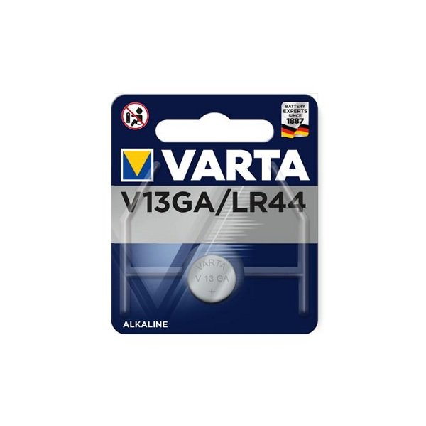 Batteria a Bottone 1,5V LR44 V13GA Varta