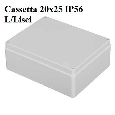 Cassetta 20x25 IP56 L/Lisci marlanvil