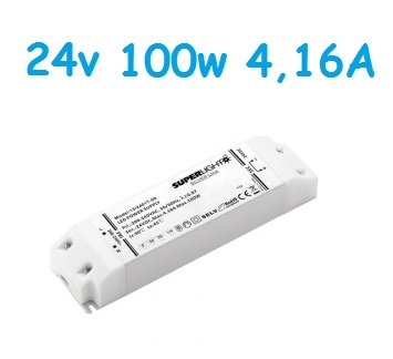 Led Driver Slim 24v 100w 4,16A Elcart