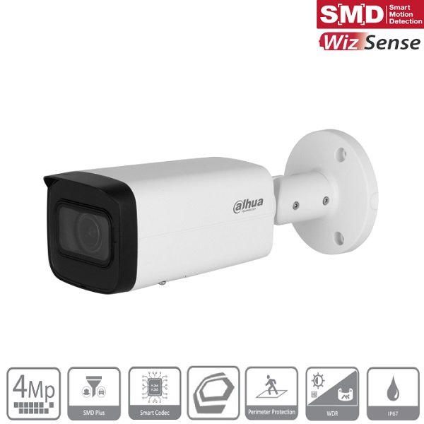 Telecamera Bullet IP 4 Megapixel 2,7-12mm WizSense Starlight DAHUA