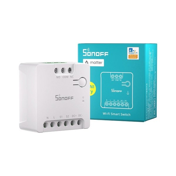 Interruttore WiFi MINI 1 Canale 230V Contatto Pulito Sonoff