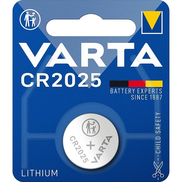 Batteria a Bottone 3V 2025 *(1pz) Varta