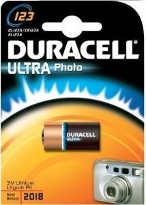 Batteria LITIO CR123A Duracell Ultra Duracell CR123A