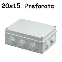 Cassetta 15x20 IP65 C/Gommini Marlanvil