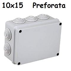 Cassetta 10x15 IP65 C/Gommini Elettrocanali