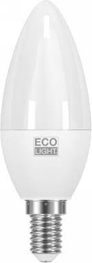 Lampada Oliva LED 6w E14 Luce Fredda 490 Lumen Eco Light