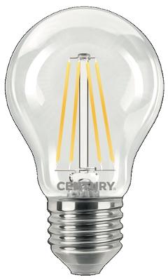 Lampada Goccia LED a Filamento E27 7w Luce Fredda 810 Lumen Kanlux
