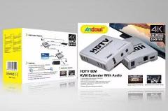 HDMI Extender 60mt con Audio e IR Andowl