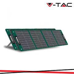 Pannello solare portatile pieghevole 120w per power station V-TAC 11446