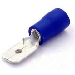 Faston Maschio 6,3mm Isolato Blu per cavo 1-2,5mm wurth