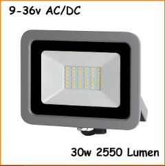 Proiettore Led 30W Luce Natura 9-30V AC/DC 2550 Lumen alcapower