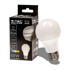 Lampada Led Goccia E27 8,5w Luce Calda 806 Lumen V-TAC