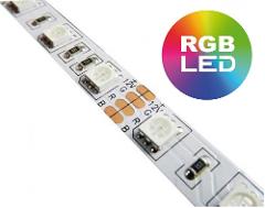Strip LED 24V 5050 60 Led/mt 14,4w/mt RGB Melchioni