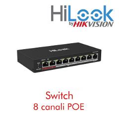 Switch 8 Porte POE 10/100 + 1 Uplink