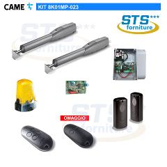 CAME Kit Automazione Battente Telescopico 3+3mt ATS CAME 8K01MP-023