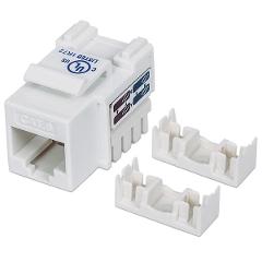 Frutto Keystone RJ45 Cat 6e UTP Bianco