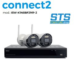 Kit TVCC Wifi 8 Canali 2Mp + 2 Bullet Wifi ISIWI