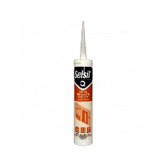 Sigillante Acrilico Bianco Professionale Fessure e Muri 310ml Selsil