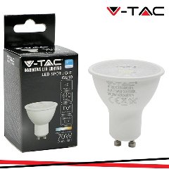 Lampada Led 7W GU10 110° Luce Fredda 610 Lumen