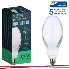 Lampada Led Ovale 36w E27 Luce Natura Samsung V-TAC