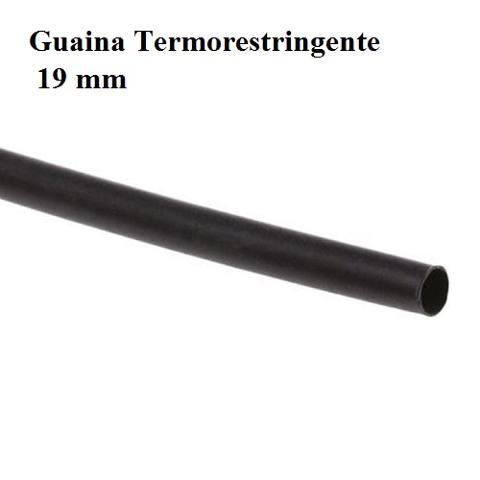 Guaina Termorestringente 19 mm Nera *(prezzo al Mt) Contact
