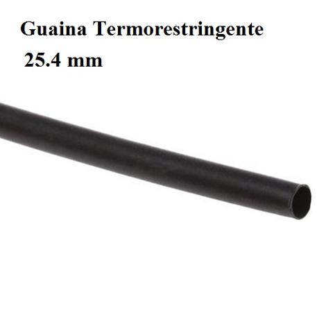 Guaina Termorestringente 25,4 mm Nera *(prezzo al Mt)