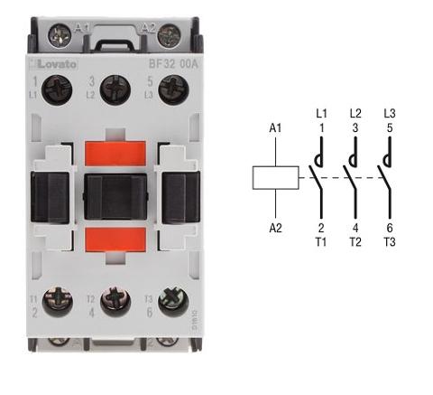 Contattore 3P+1NO 25A AC3 24V