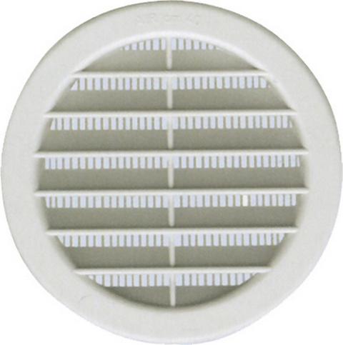 Griglia Areazione PVC con rete diam. 80