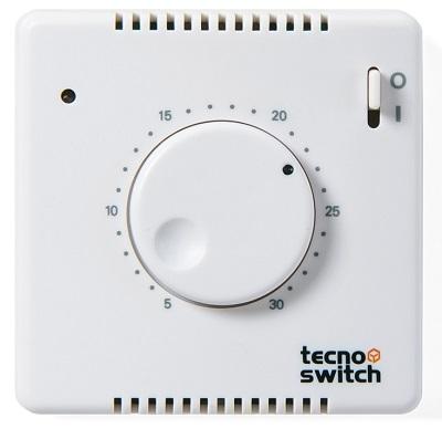 Termostato Ambiente ON/OFF a Parete Tecno Switch
