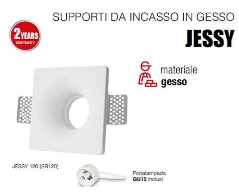 Faretto Incasso Gesso Rotondo Diam.120 Century