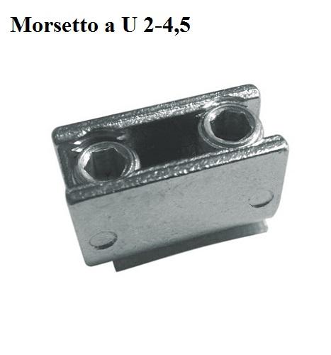 Morsetto a U 2-4,5   - Bolognetta (Palermo)