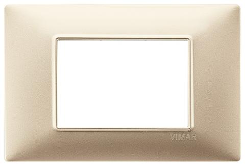 Placca 3m Tecnopolimero Champagne Opaco Vimar