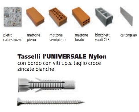 Tassello Universale C/vite 6x35 PRO *(1pz)