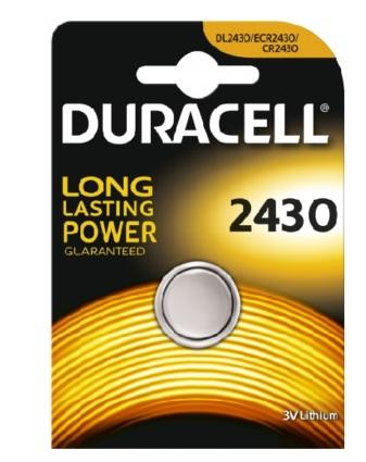 Batteria a Bottone 3V 2430 Duracell Duracell DL2430